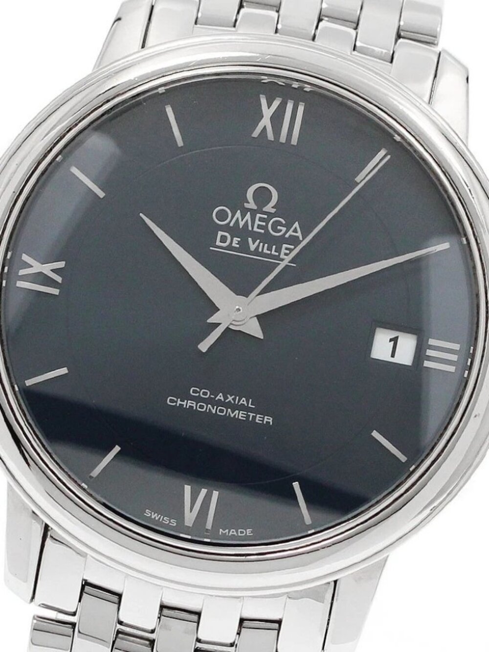 OMEGA De Ville Prestige 424.10.37.20.03.001 Co-Axial Chronometer AT Men's_950603